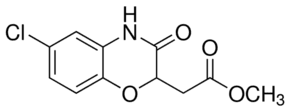 Methyl (6-chloro-2H-1,4-benzoxazin-3(4H)-one-2-yl) acetate