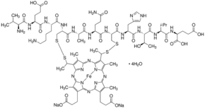 Microperoxidase disodium salt from horse heart