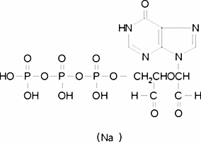 Inosine 5′-triphosphate, periodate oxidized sodium salt