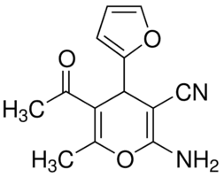 5-Acetyl-2-amino-4-(2-furanyl)-6-methyl-4H-pyran-3-carbonitrile