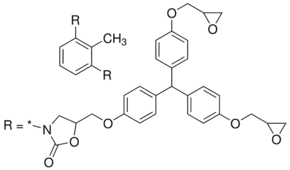 Tris(4-hydroxyphenyl)methane triglycidyl ether 2,6-tolylene diisocyanate adduct