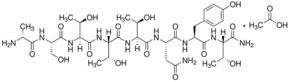 D-Ala-Ser-Thr-Thr-Thr-Asn-Tyr-Thr amide acetate salt