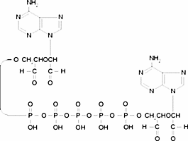 P1,P5-Di(adenosine-5′) pentaphosphate, periodate oxidized sodium salt