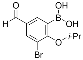 3-Bromo-2-isopropoxy-5-formylphenylboronic acid