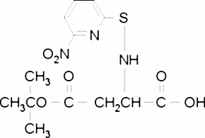 N-(3-Nitro-2-pyridinesulfenyl)-L-aspartic acid β-t-butyl ester
