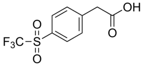 4-(Trifluoromethylsulfonyl)phenylacetic acid
