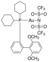 2-Dicyclohexyl(2′,6′-dimethoxybiphenyl)phosphine gold(I) bis(trifluoromethylsulfonyl)imide