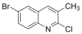 6-Bromo-2-chloro-3-methylquinoline