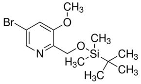 5-Bromo-2-((tert-butyldimethylsilyloxy)methyl)-3-methoxypyridine