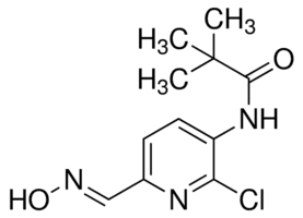 N-(2-Chloro-6-((hydroxyimino)methyl)pyridin-3-yl)pivalamide