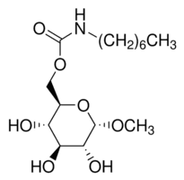 Methyl 6-O-(N-heptylcarbamoyl)-α-D-glucopyranoside