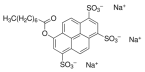 8-Octanoyloxypyrene-1,3,6-trisulfonic acid trisodium salt