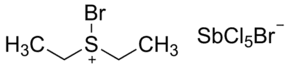 Bromodiethylsulfonium bromopentachloroantimonate(V)