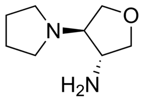 trans-4-(1-Pyrrolidinyl)tetrahydro-3-furanamine