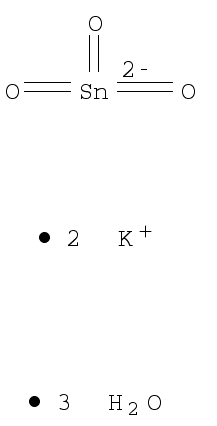 Potassium stannate trihydrate