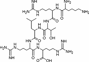 Lys-Arg-Thr-Leu-Arg-Arg trifluoroacetate salt