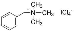 Benzyltrimethylammonium tetrachloroiodate