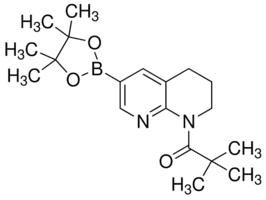 2,2-Dimethyl-1-(6-(4,4,5,5-tetramethyl-1,3,2-dioxaborolan-2-yl)-3,4-dihydro-1,8-naphthyridin-1(2H)-yl)propan-1-one