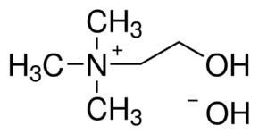 Choline base solution
