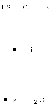 Lithium thiocyanate hydrate
