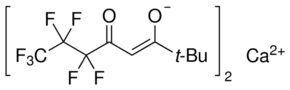Calcium bis(6,6,7,7,8,8,8,-heptafluoro-2,2-dimethyl-3,5-octanedionate)