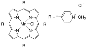 Manganese(III) 5,10,15,20-tetra(4-pyridyl)-21H,23H-porphine chloride tetrakis(methochloride)