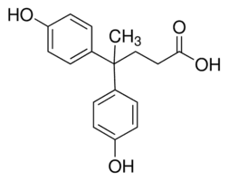 4,4-Bis(4-hydroxyphenyl)valeric acid