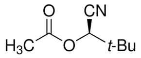 (R)-2-Acetoxy-3,3-dimethylbutyronitrile