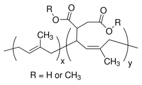 Polyisoprene-graft-maleic acid monomethyl ester