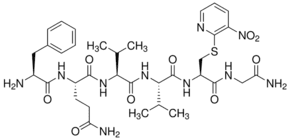 Phe-Gln-Val-Val-Cys(NPYS)-Gly-NH2