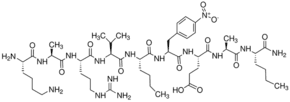 Lys-Ala-Arg-Val-Nle-p-nitro-Phe-Glu-Ala-Nle amide