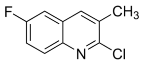 2-Chloro-6-fluoro-3-methylquinoline