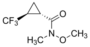 trans-N-methoxy-N-methyl-2-(trifluoromethyl)cyclopropanecarboxamide