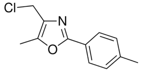 4-(Chloromethyl)-5-methyl-2-(4-methylphenyl)-1,3-oxazole