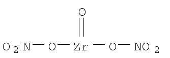 Zirconyl nitrate solution