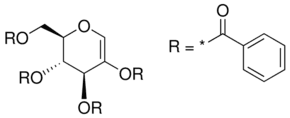 1-Deoxy-D-gluco-hex-1-enopyranose tetrabenzoate