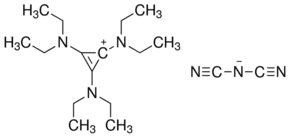 1,2,3-Tris(diethylamino)cyclopropenylium dicyanamide