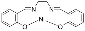 N,N′-Bis(salicylidene)ethylenediaminonickel(II)