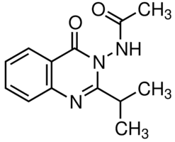 3-Acetylamino-2-isopropyl-4(3H)-quinazolinone