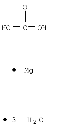 Magnesium carbonate trihydrate