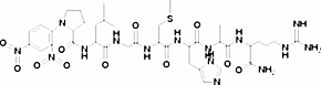 N-(2,4-Dinitrophenyl)-Pro-Leu-Gly-Cys(Me)-His-Ala-D-Arg amide