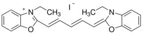3,3′-Diethyloxadicarbocyanine iodide