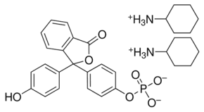 Phenolphthalein monophosphate bis(cyclohexylammonium) salt