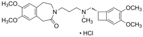 Ivabradine hydrochloride