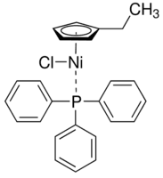Chloro(ethylcyclopentadienyl)(triphenylphosphinenickel(II)