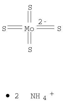 Ammonium tetrathiomolybdate