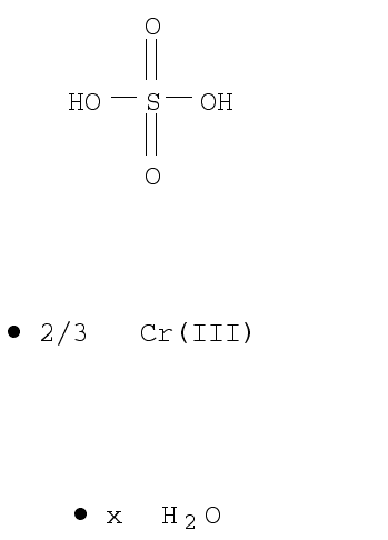 Chromium(III) sulfate hydrate