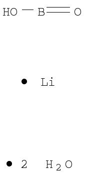 Lithium metaborate dihydrate