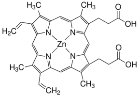 Protoporphyrin IX zinc(II)