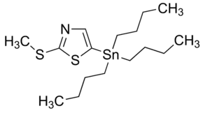 2-(Methylthio)-5-(tributylstannyl)thiazole